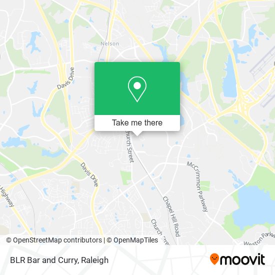 Mapa de BLR Bar and Curry