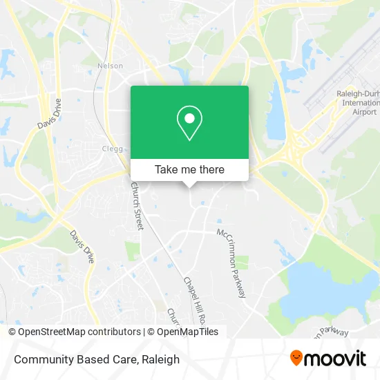 Community Based Care map