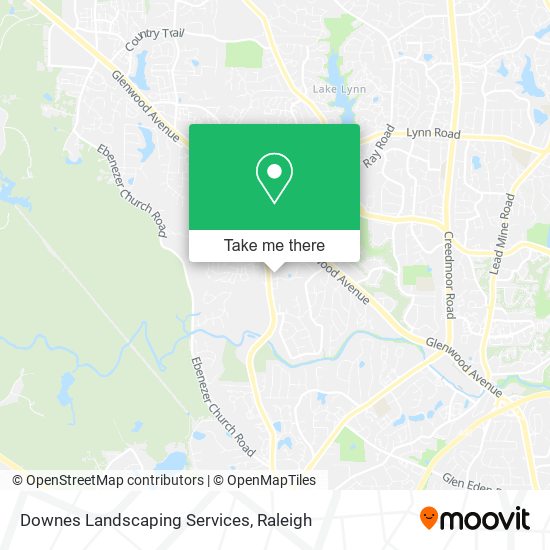 Mapa de Downes Landscaping Services