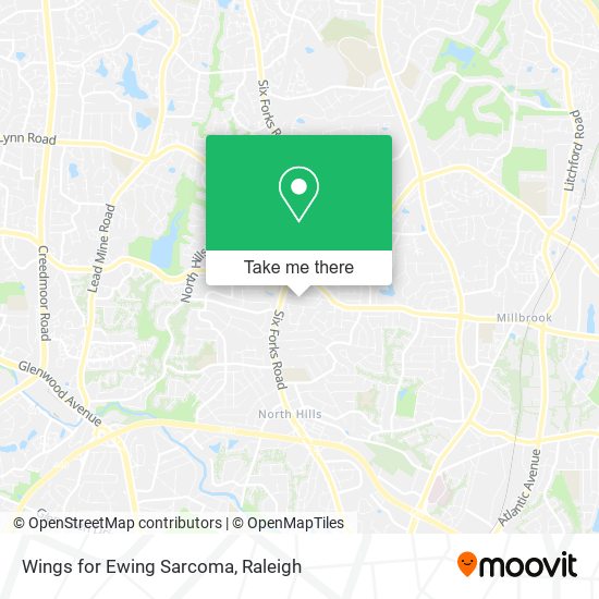 Wings for Ewing Sarcoma map