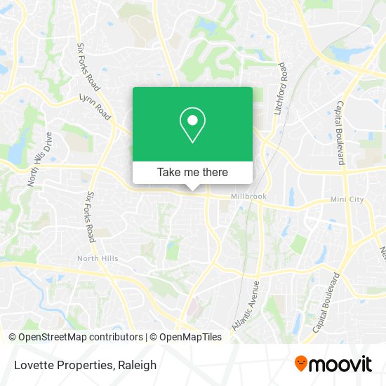Mapa de Lovette Properties