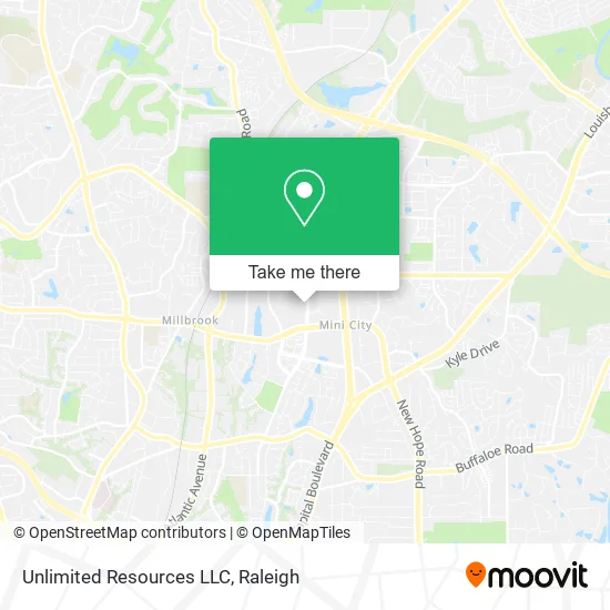 Mapa de Unlimited Resources LLC