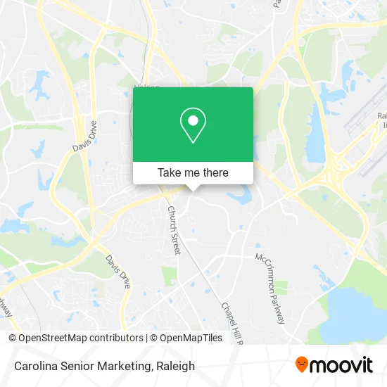 Carolina Senior Marketing map
