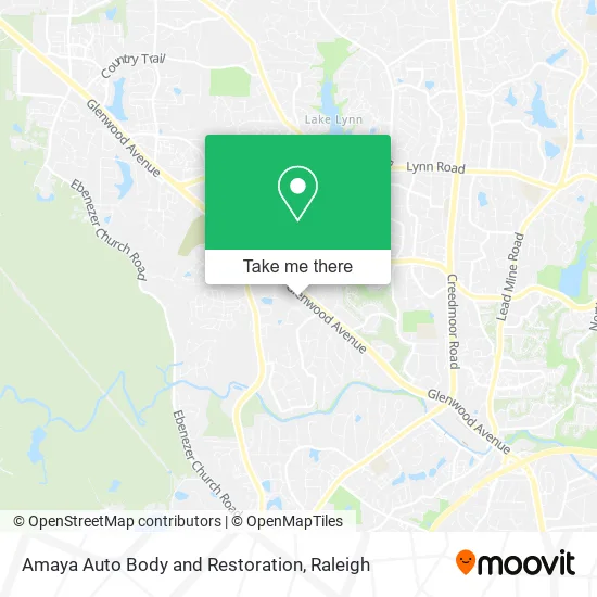 Mapa de Amaya Auto Body and Restoration