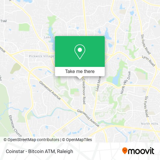 Mapa de Coinstar - Bitcoin ATM