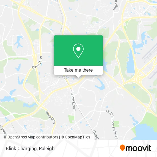Blink Charging map
