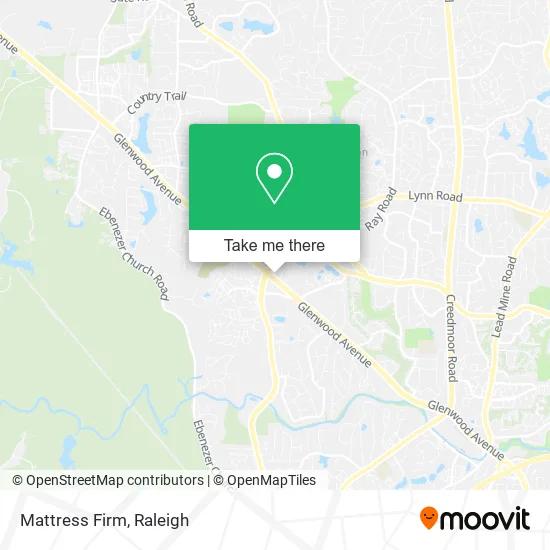 Mattress Firm map