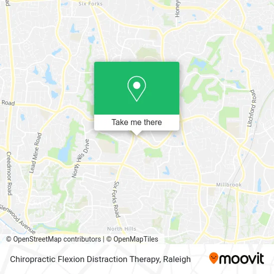 Chiropractic Flexion Distraction Therapy map