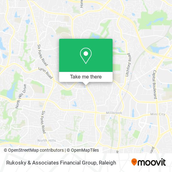 Mapa de Rukosky & Associates Financial Group