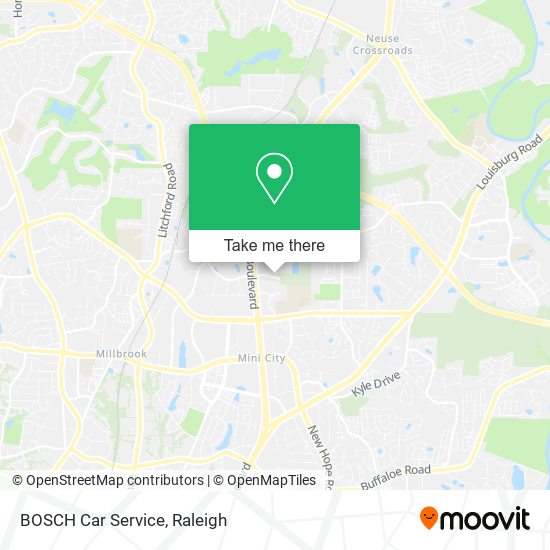 Mapa de BOSCH Car Service