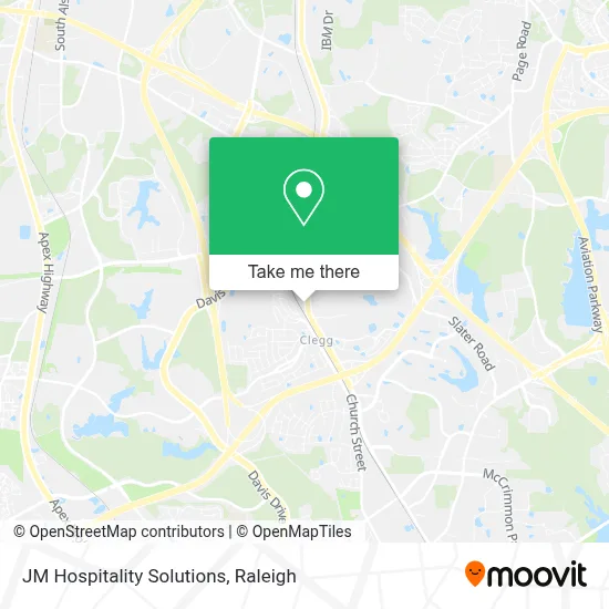 JM Hospitality Solutions map
