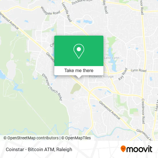 Coinstar - Bitcoin ATM map