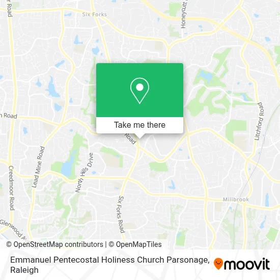 Emmanuel Pentecostal Holiness Church Parsonage map