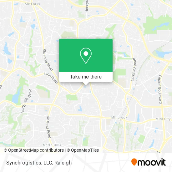 Synchrogistics, LLC map