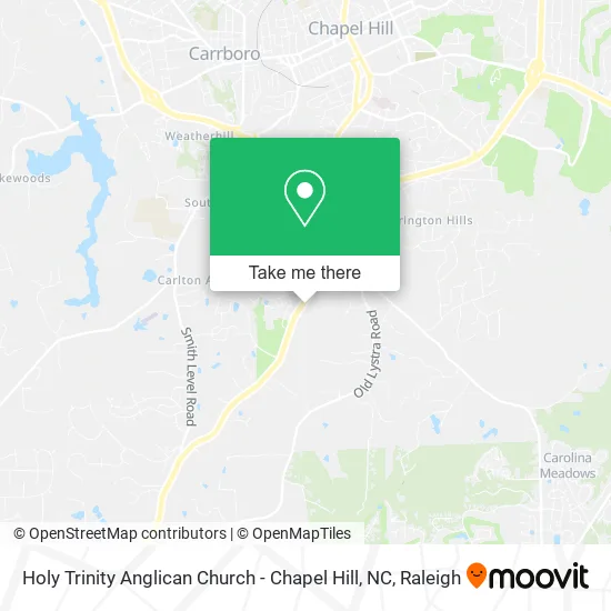 Holy Trinity Anglican Church - Chapel Hill, NC map