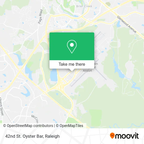 42nd St. Oyster Bar map