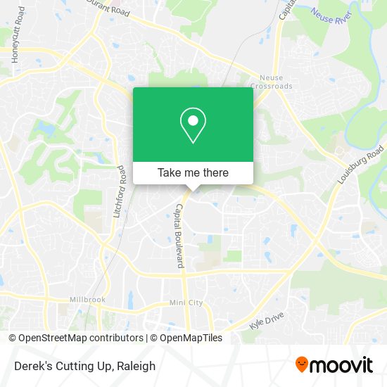 Derek's Cutting Up map