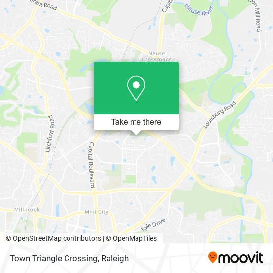 Mapa de Town Triangle Crossing