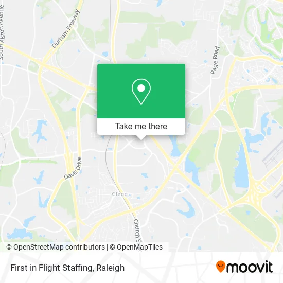 First in Flight Staffing map