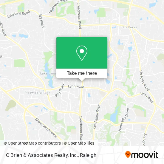 O'Brien & Associates Realty, Inc. map