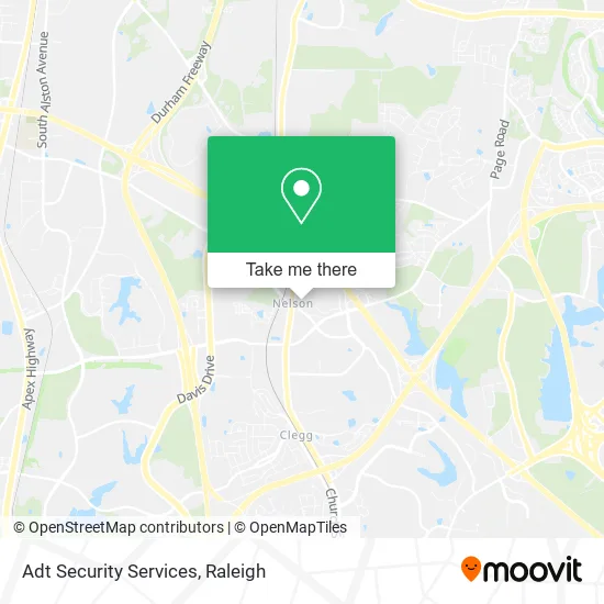 Adt Security Services map
