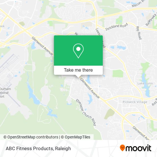 ABC Fitness Products map