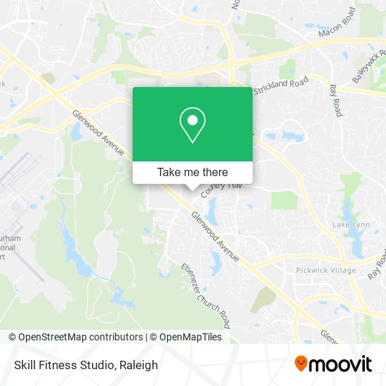 Mapa de Skill Fitness Studio