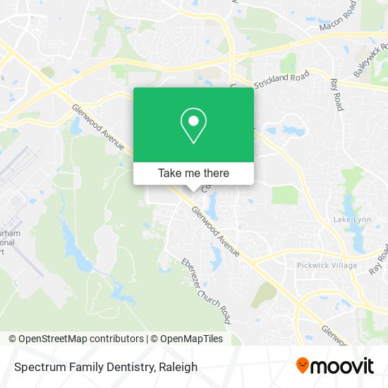 Spectrum Family Dentistry map