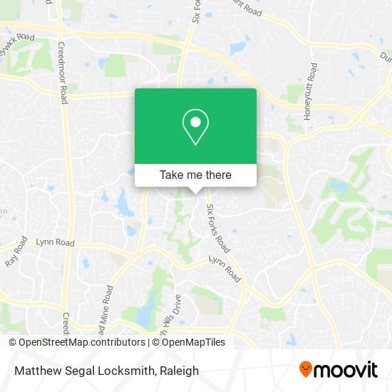 Matthew Segal Locksmith map