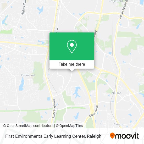 First Environments Early Learning Center map
