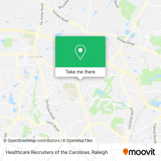 Mapa de Healthcare Recruiters of the Carolinas