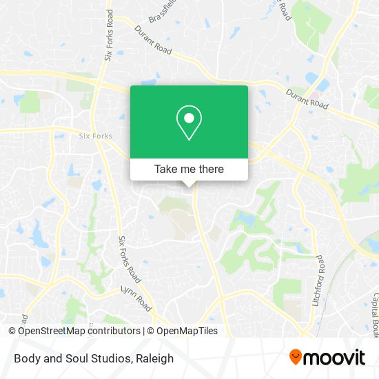 Body and Soul Studios map