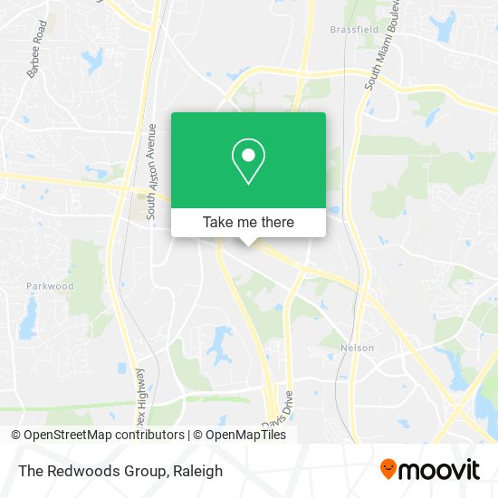 The Redwoods Group map