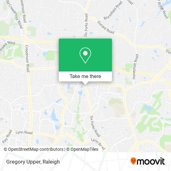 Mapa de Gregory Upper