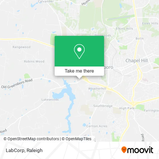 Mapa de LabCorp