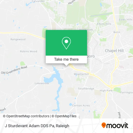 Mapa de J Sturdevant Adam DDS Pa