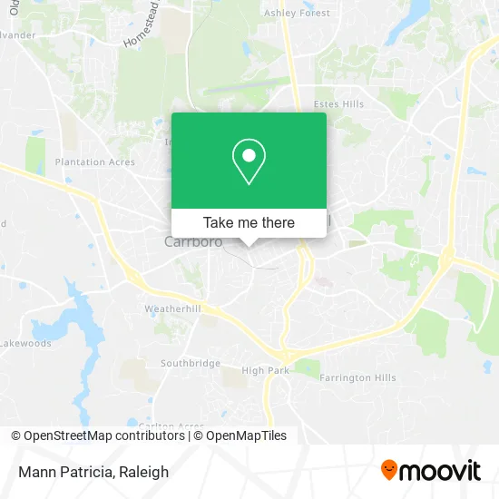 Mann Patricia map