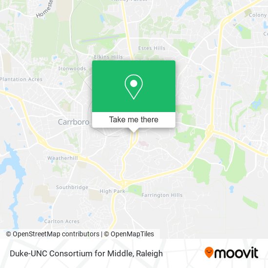Duke-UNC Consortium for Middle map