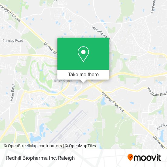 Redhill Biopharma Inc map