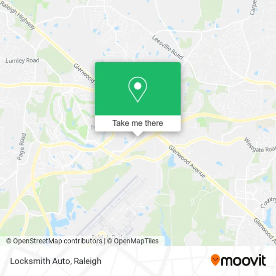 Locksmith Auto map