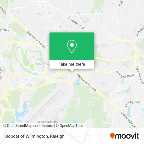 Bobcat of Wilmington map