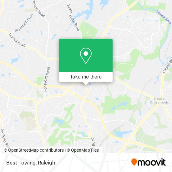 Best Towing map