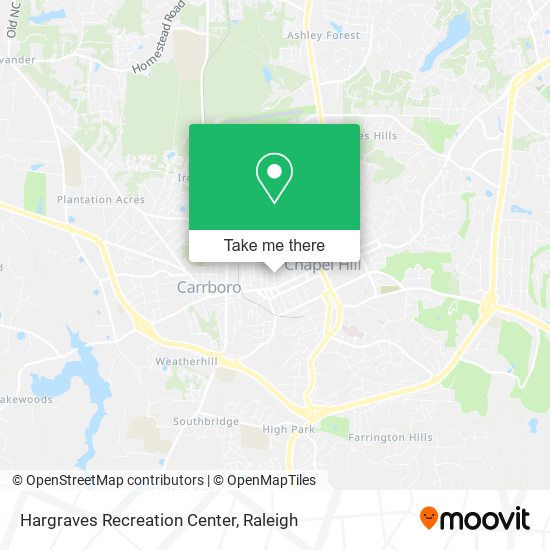 Mapa de Hargraves Recreation Center