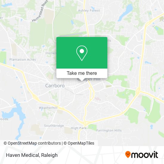 Mapa de Haven Medical