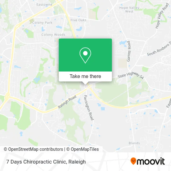 7 Days Chiropractic Clinic map