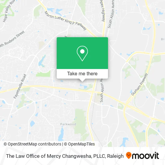 The Law Office of Mercy Changwesha, PLLC map