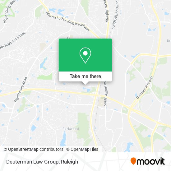 Deuterman Law Group map