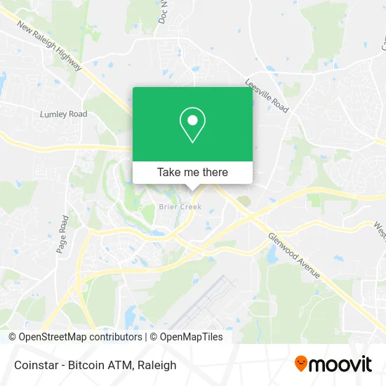 Coinstar - Bitcoin ATM map