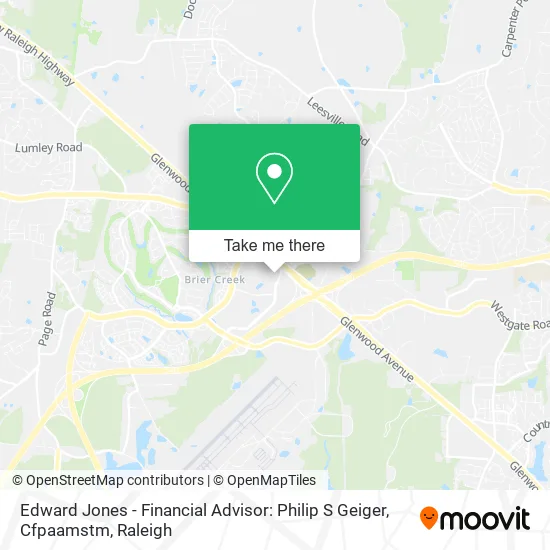 Edward Jones - Financial Advisor: Philip S Geiger, Cfpaamstm map