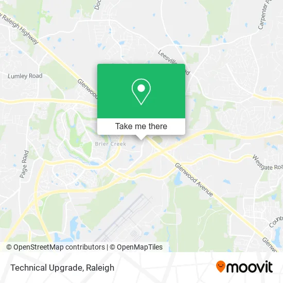 Technical Upgrade map